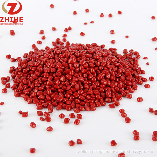 Poly pellets color RED masterbatch price